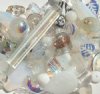 Northern Bead Deluxe 50 gram Clear / White Mix 